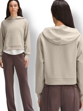 Lululemon Softstreme Hoodie In Riverstone Size 10